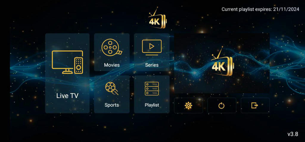 4K GOLD PLAYER – Smart Entertainment Hub - Gold4K Player